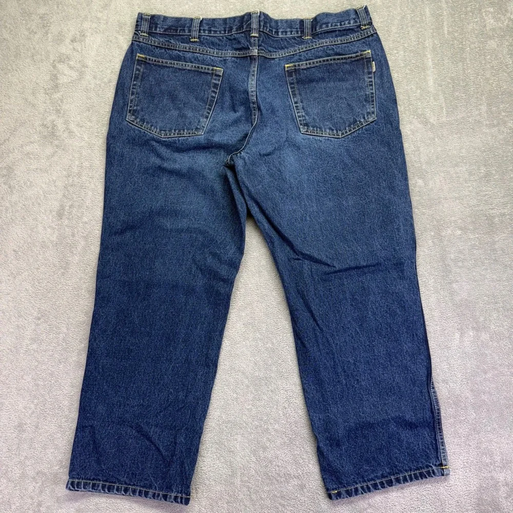 Red Head Brand Co Mens Jeans 42x30‎ Dark Wash Straight Fit Denim Pants